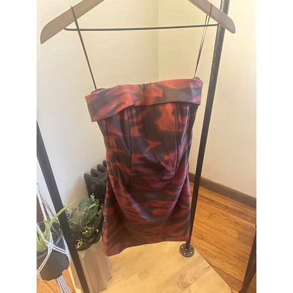 With Jean Chloe Strapless Corset Dress NWT Mini in NYX - Picture 5 of 8